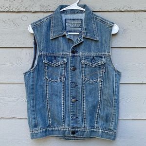RING OF FIRE denim vest